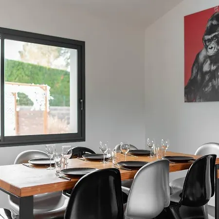 Casa Cactus Toulouse: Piscine Privative Dom wakacyjny